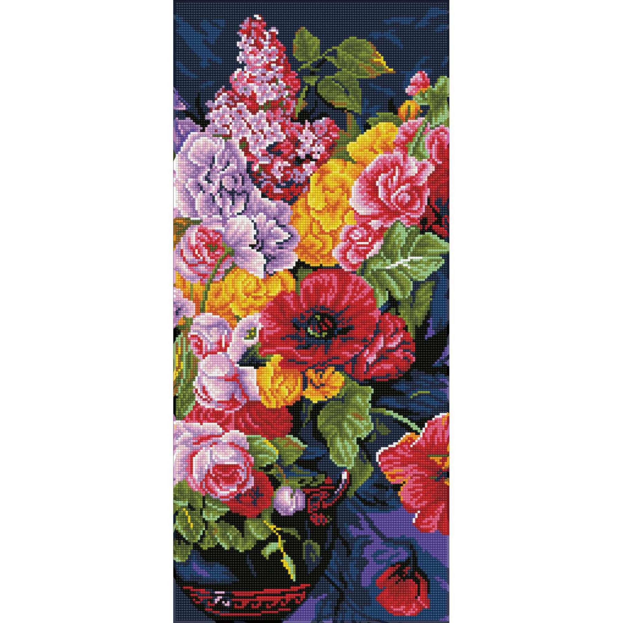 Diamond Dotz® Intermediate Romantic Bouquet Diamond Painting Kit